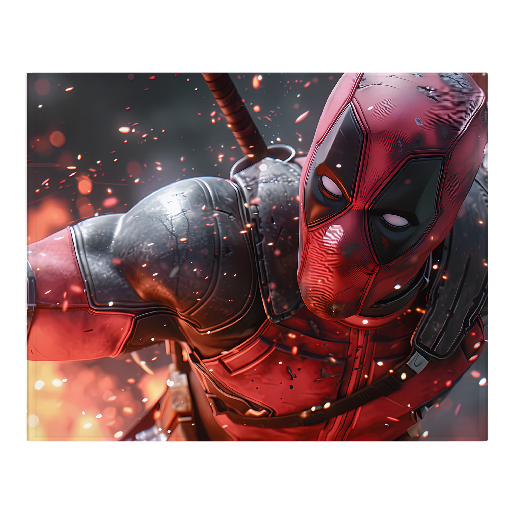 （画像用） Deadpool デッドプール フランネルブランケット・多サイズ対応（横型）