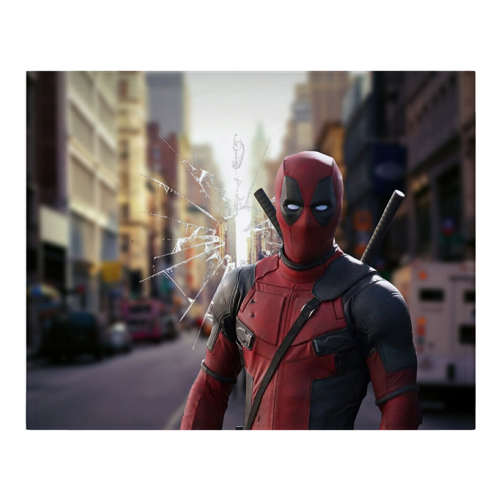 （画像用） Deadpool デッドプール フランネルブランケット・多サイズ対応（横型）