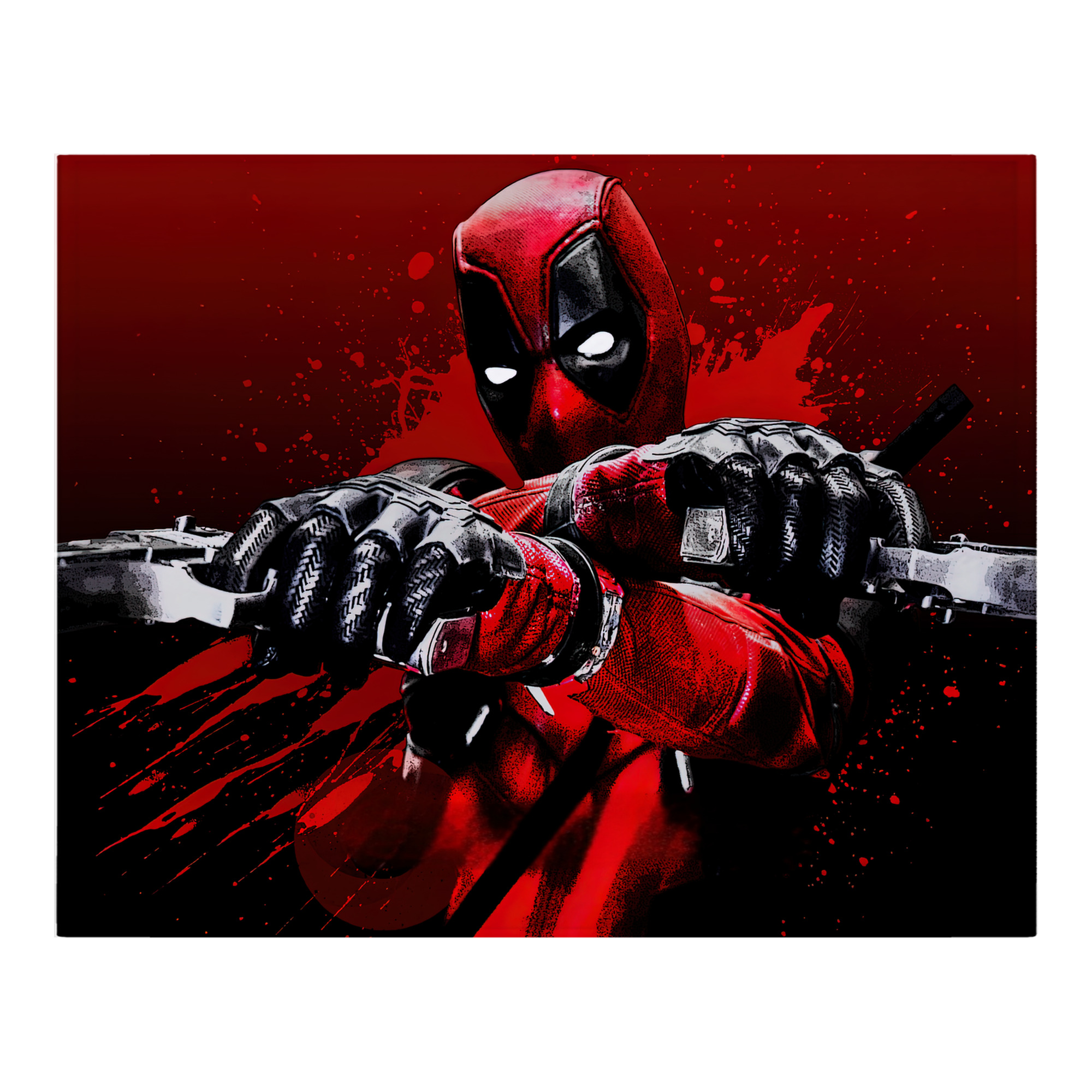 （画像用） Deadpool デッドプール フランネルブランケット・多サイズ対応（横型）