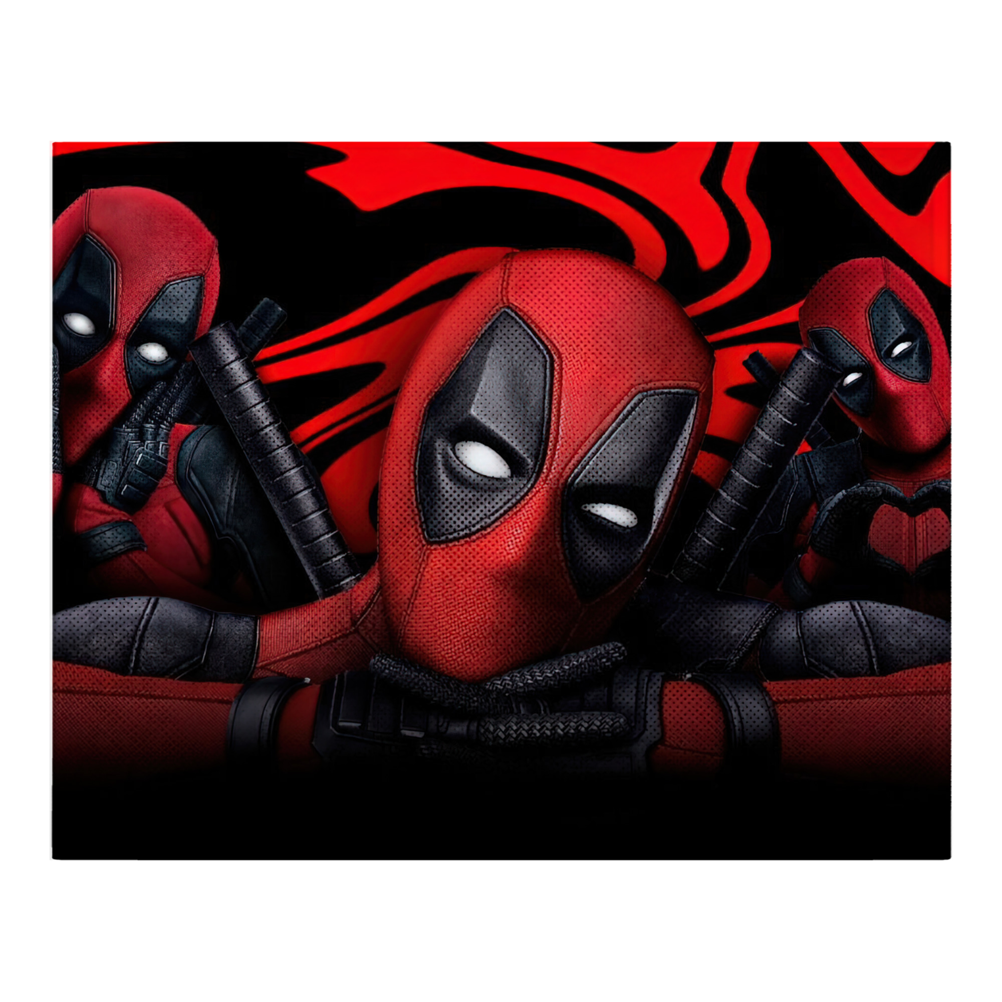 （画像用） Deadpool デッドプール フランネルブランケット・多サイズ対応（横型）