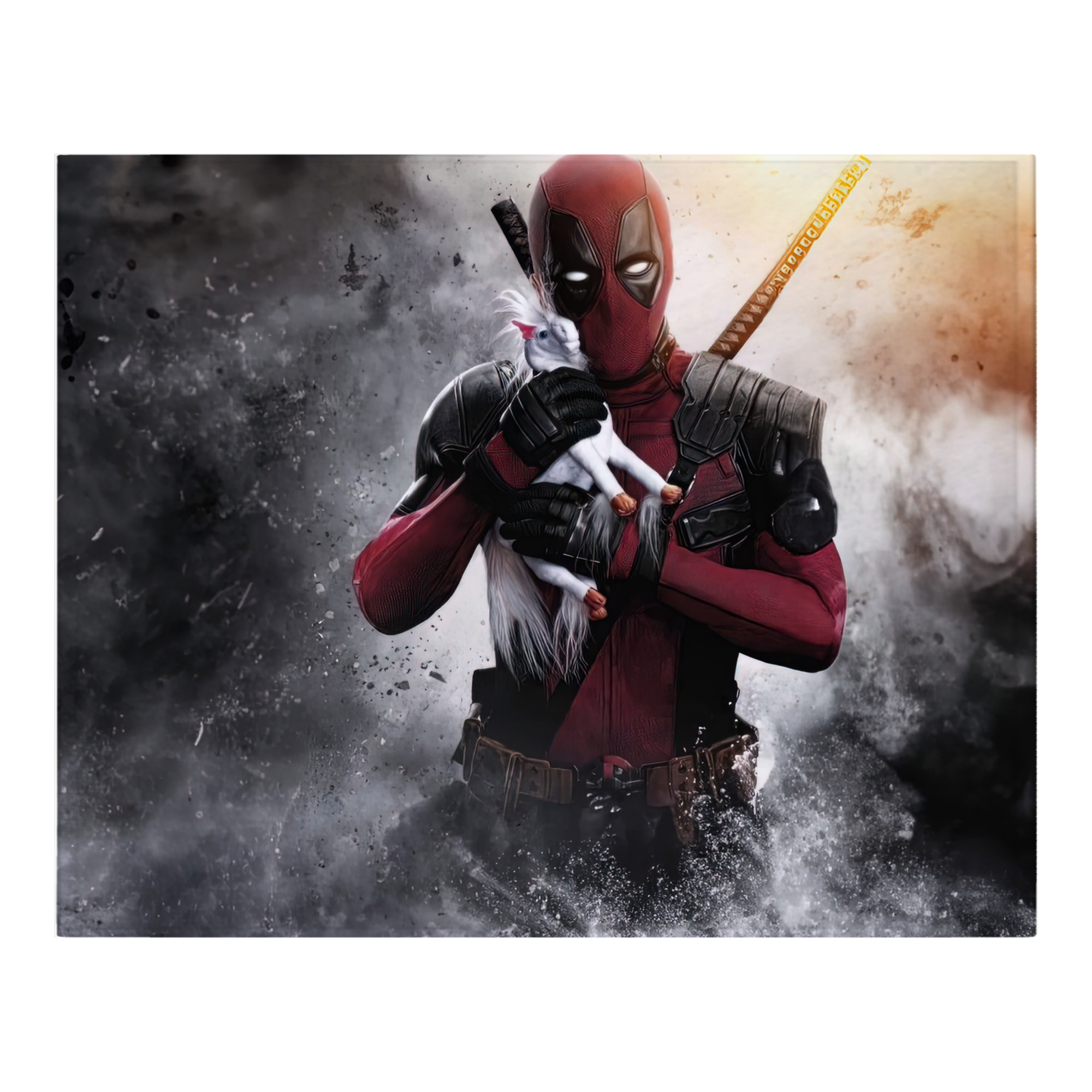 （画像用） Deadpool デッドプール フランネルブランケット・多サイズ対応（横型）