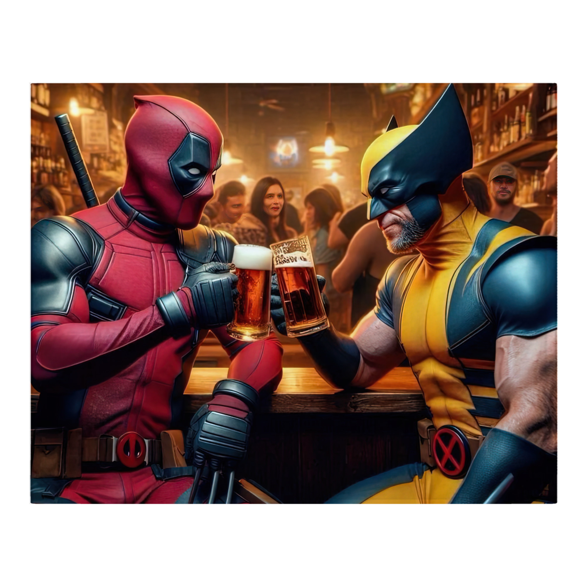 （画像用） Deadpool デッドプール フランネルブランケット・多サイズ対応（横型）