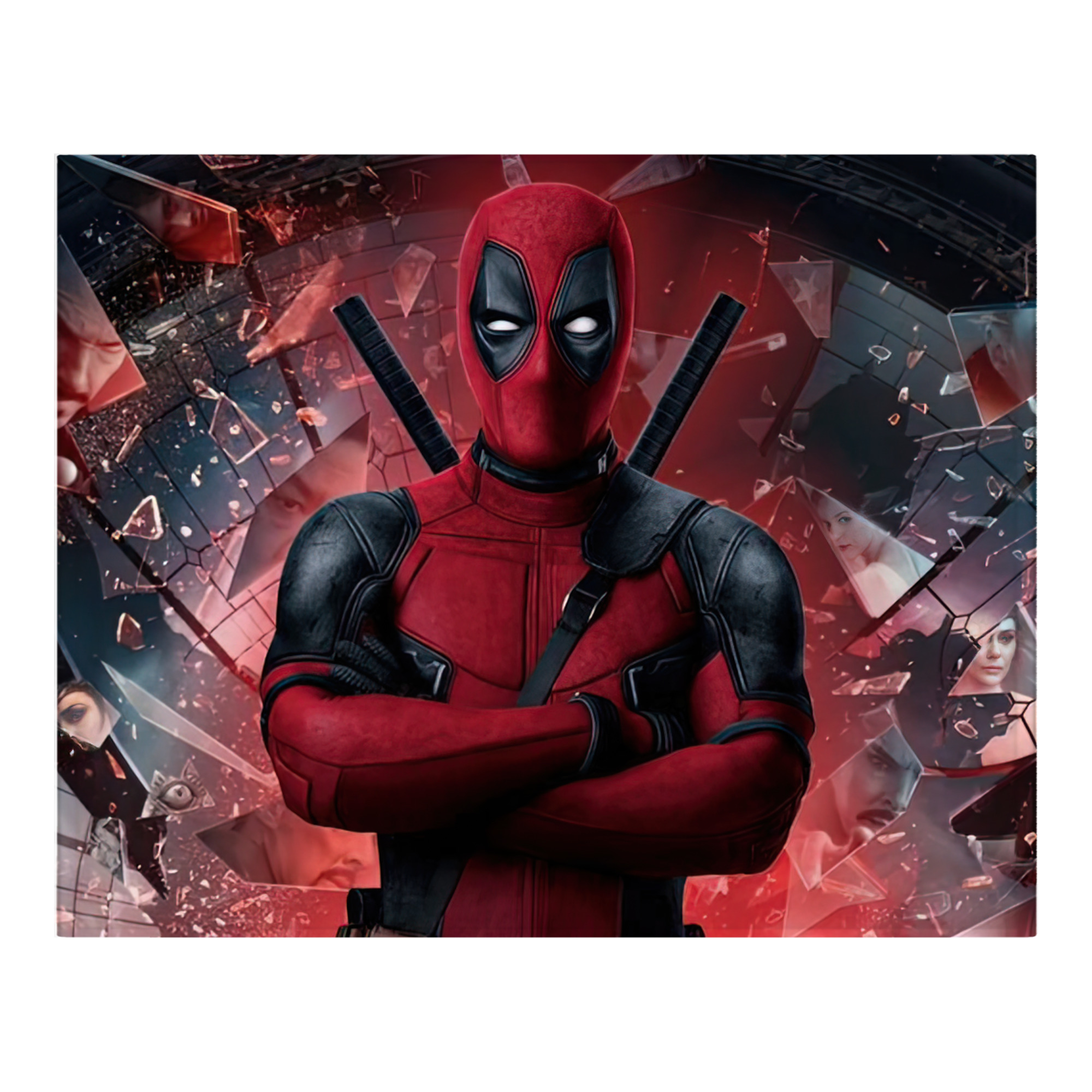 （画像用） Deadpool デッドプール フランネルブランケット・多サイズ対応（横型）