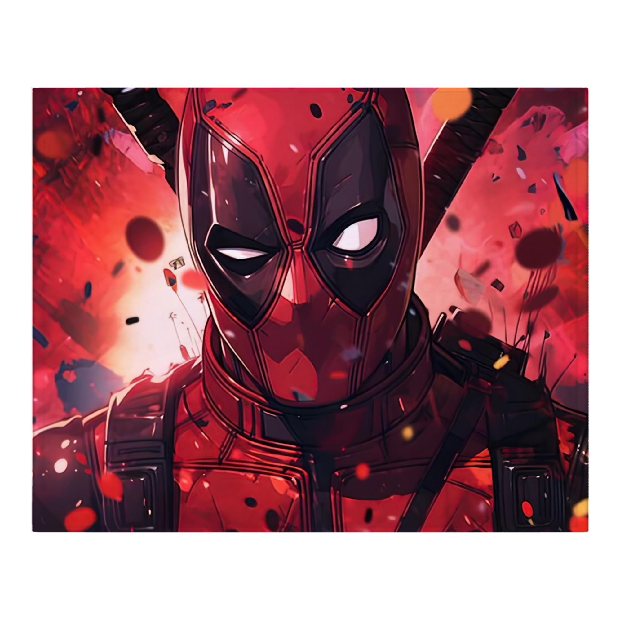 （画像用） Deadpool デッドプール フランネルブランケット・多サイズ対応（横型）
