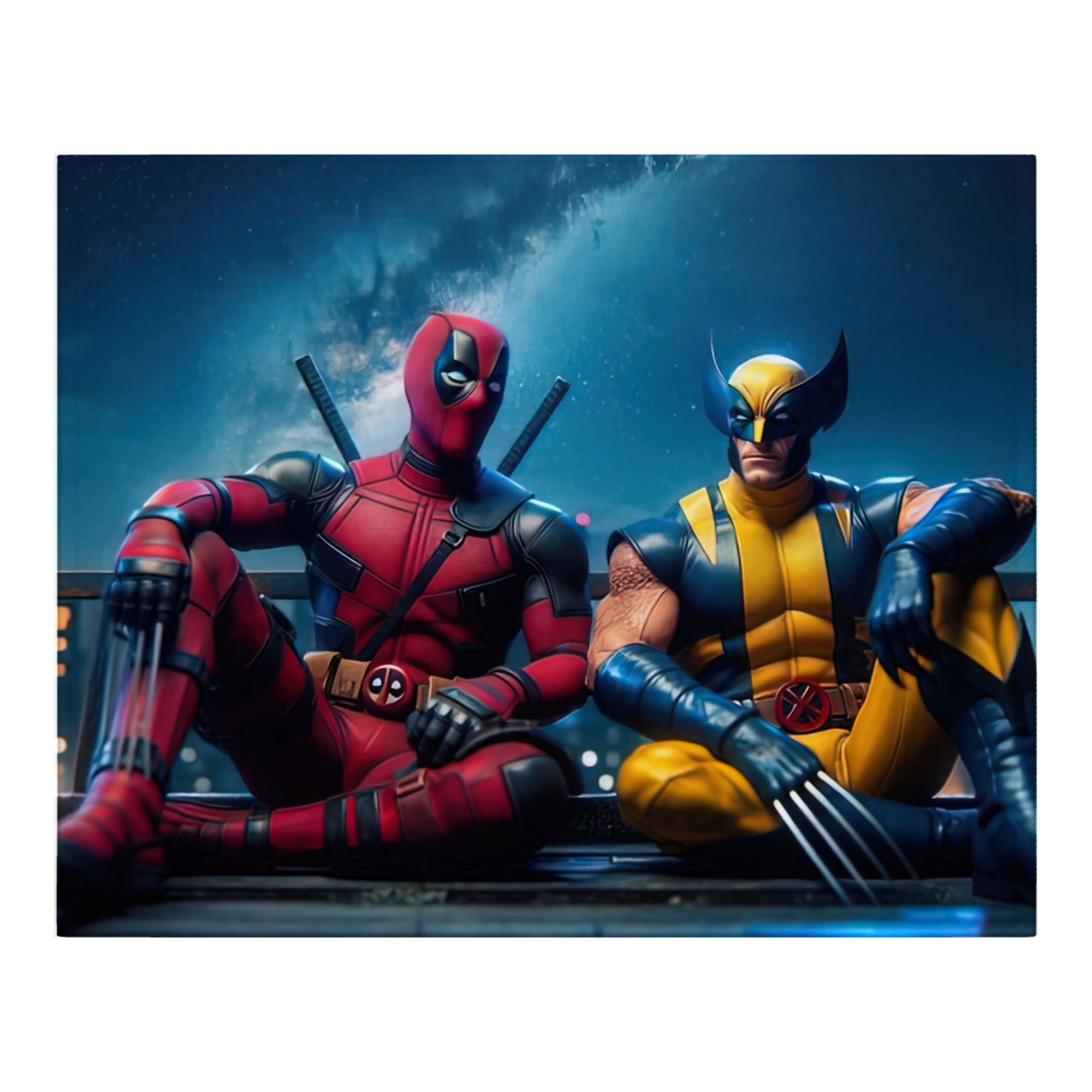 （画像用） Deadpool デッドプール フランネルブランケット・多サイズ対応（横型）