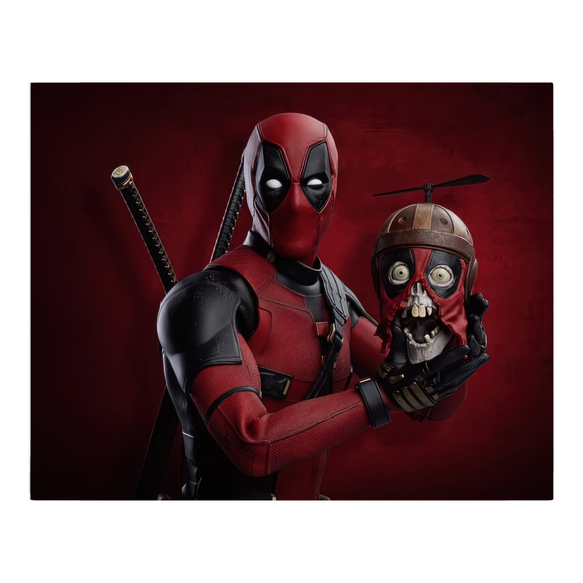 （画像用） Deadpool デッドプール フランネルブランケット・多サイズ対応（横型）