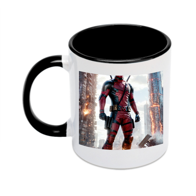 （画像用） Deadpool デッドプール カラーマグカップ