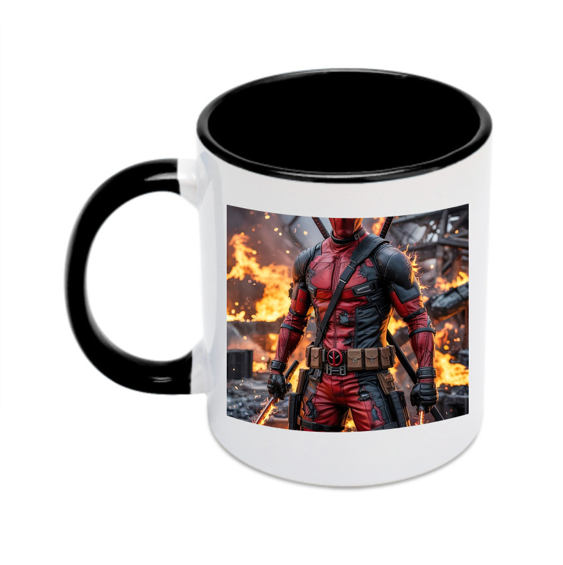 （画像用） Deadpool デッドプール カラーマグカップ