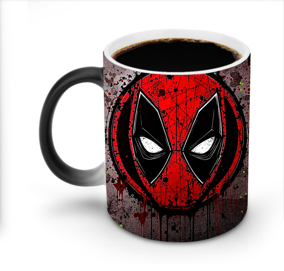 （画像用） Deadpool デッドプール 温度変色マグカップ