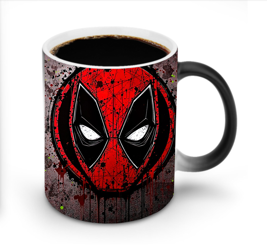 （画像用） Deadpool デッドプール 温度変色マグカップ