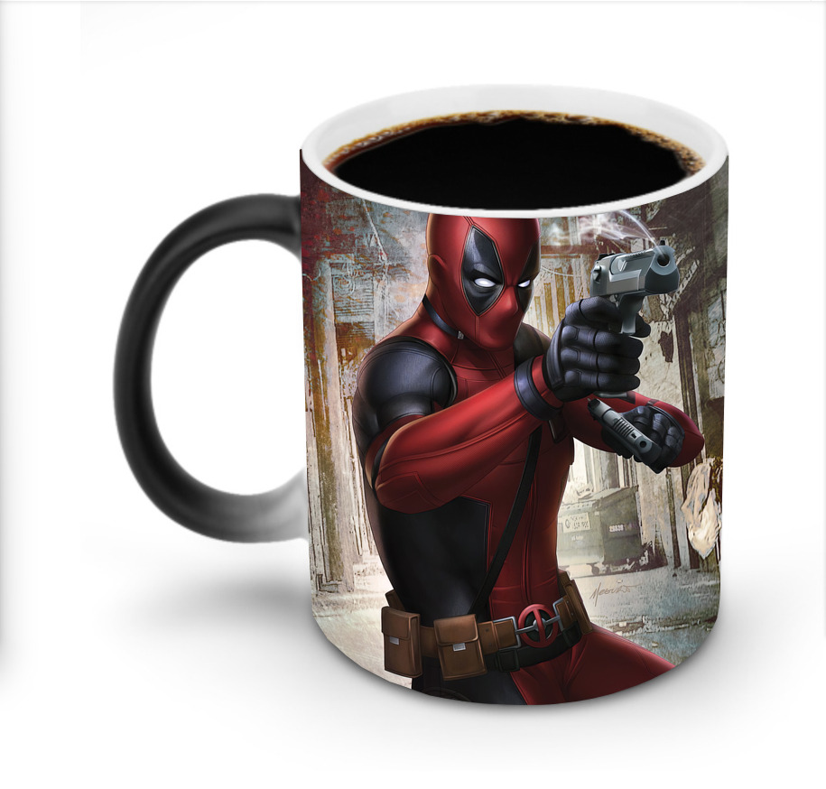 （画像用） Deadpool デッドプール 温度変色マグカップ