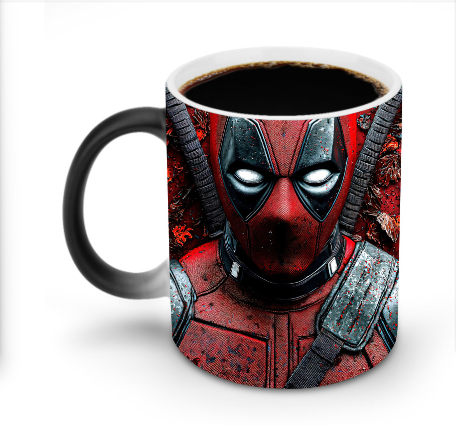 （画像用） Deadpool デッドプール 温度変色マグカップ