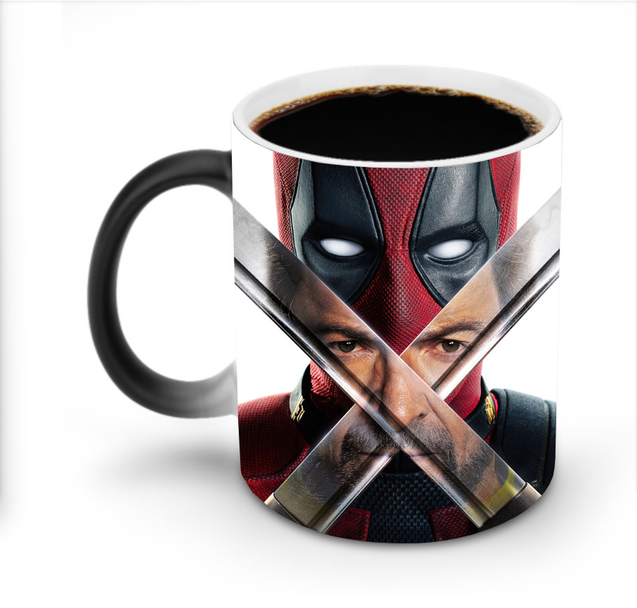 （画像用） Deadpool デッドプール 温度変色マグカップ