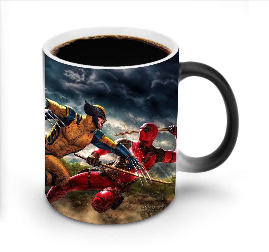 （画像用） Deadpool デッドプール 温度変色マグカップ
