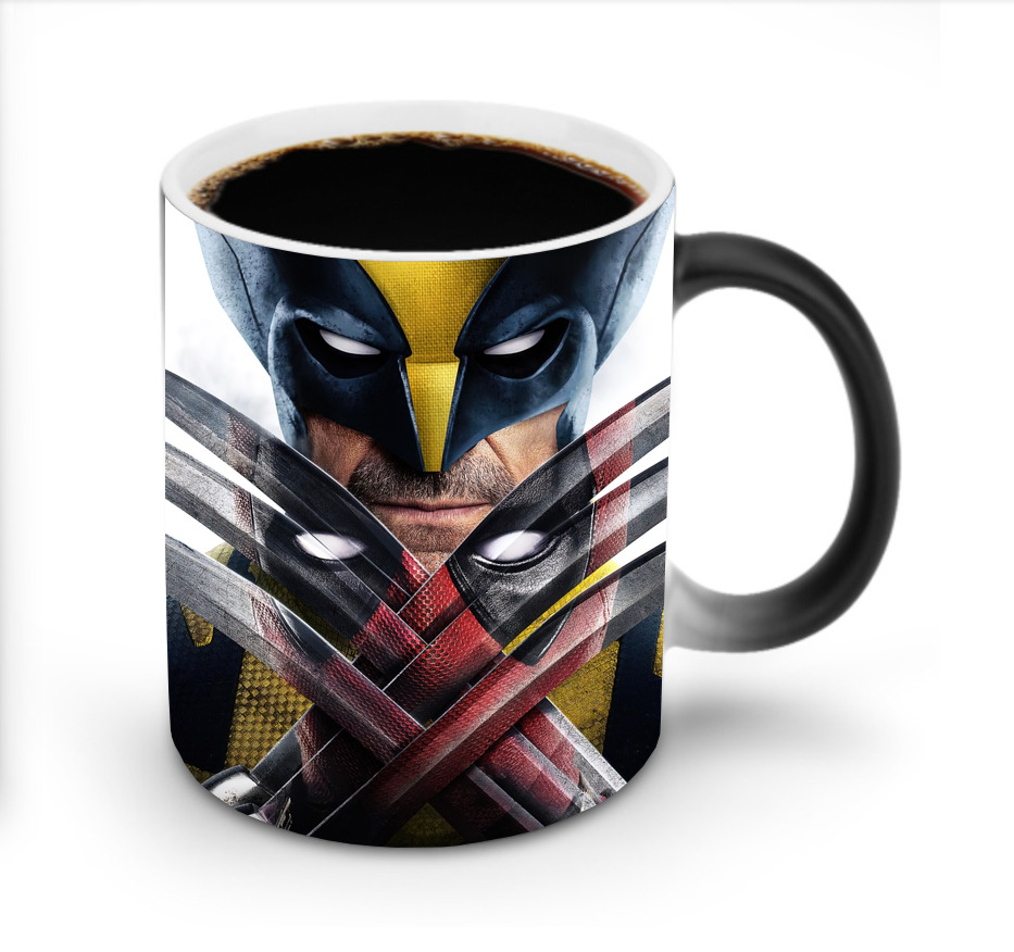 （画像用） Deadpool デッドプール 温度変色マグカップ