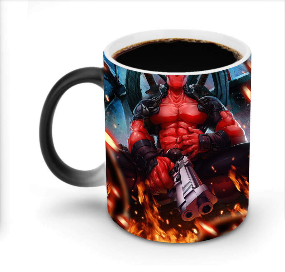 （画像用） Deadpool デッドプール 温度変色マグカップ