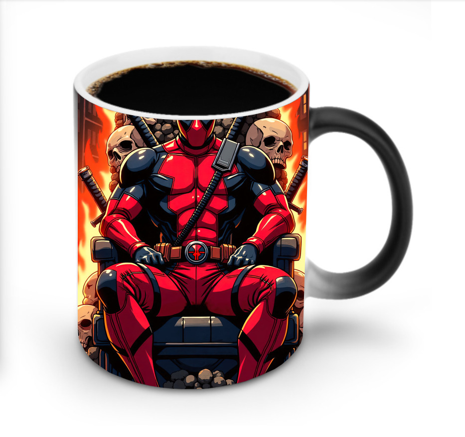 （画像用） Deadpool デッドプール 温度変色マグカップ