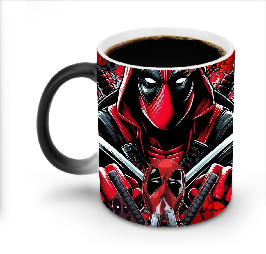 （画像用） Deadpool デッドプール 温度変色マグカップ