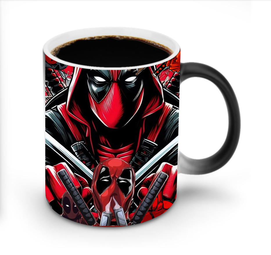 （画像用） Deadpool デッドプール 温度変色マグカップ