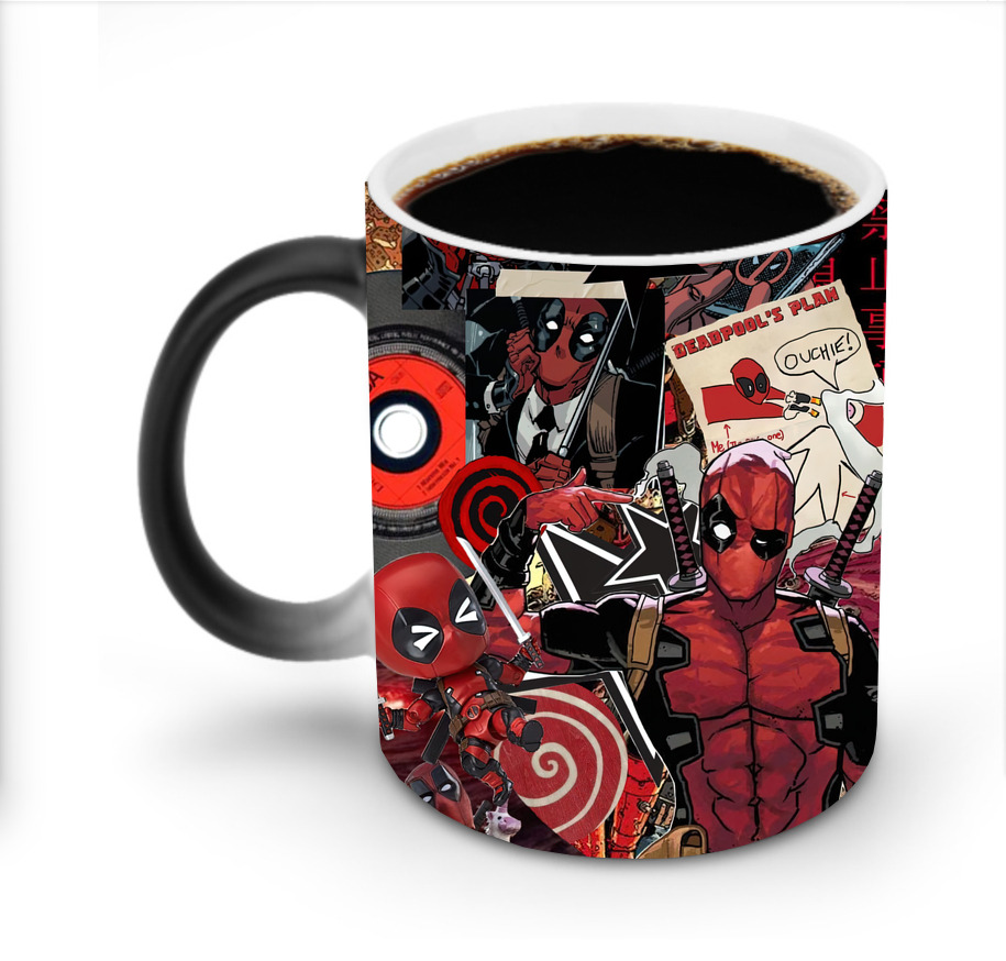 （画像用） Deadpool デッドプール 温度変色マグカップ