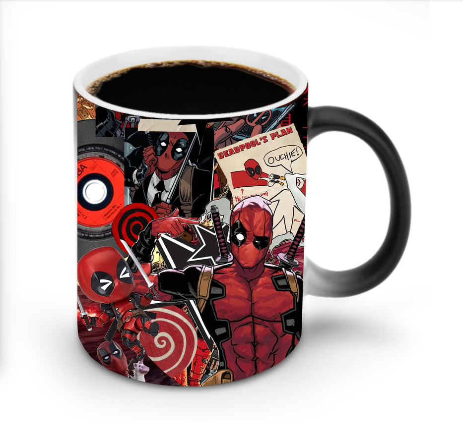 （画像用） Deadpool デッドプール 温度変色マグカップ