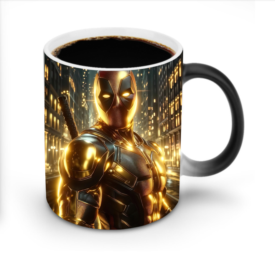 （画像用） Deadpool デッドプール 温度変色マグカップ