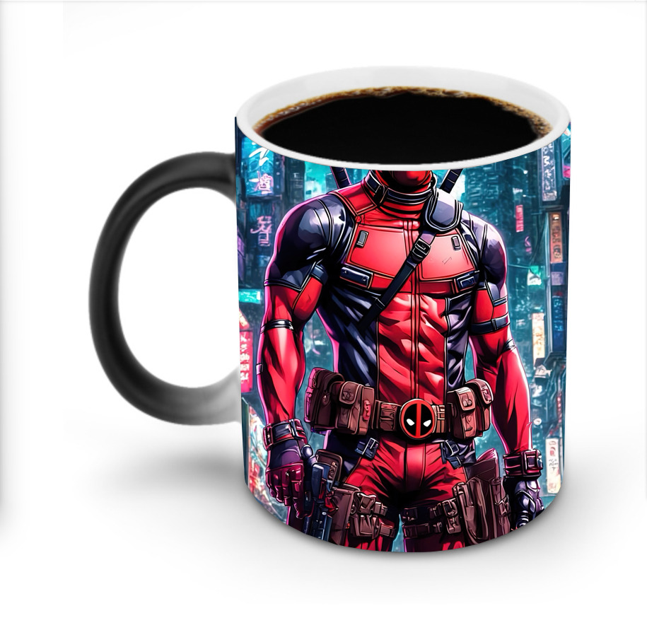 （画像用） Deadpool デッドプール 温度変色マグカップ