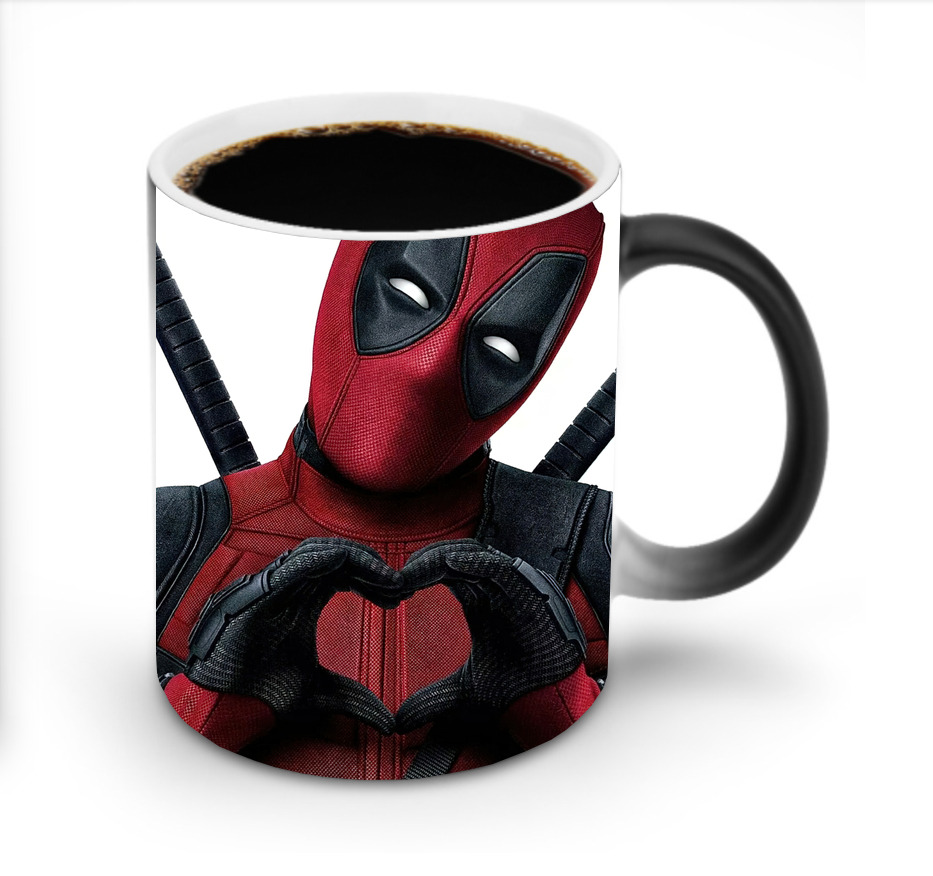 （画像用） Deadpool デッドプール 温度変色マグカップ