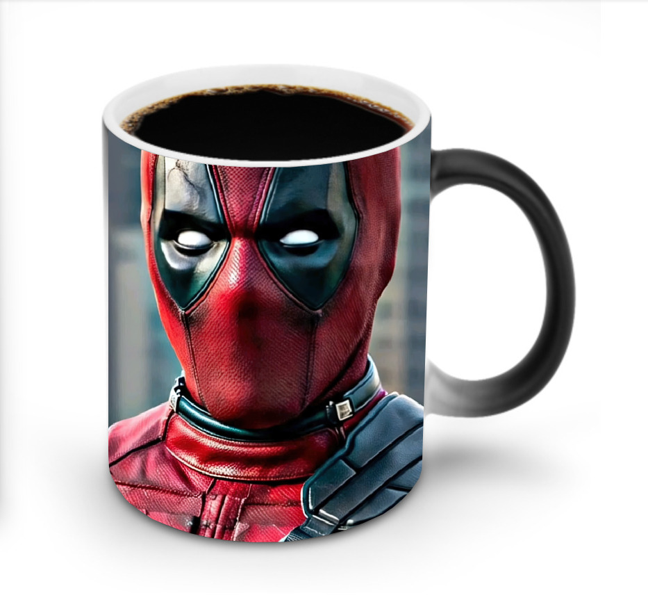 （画像用） Deadpool デッドプール 温度変色マグカップ