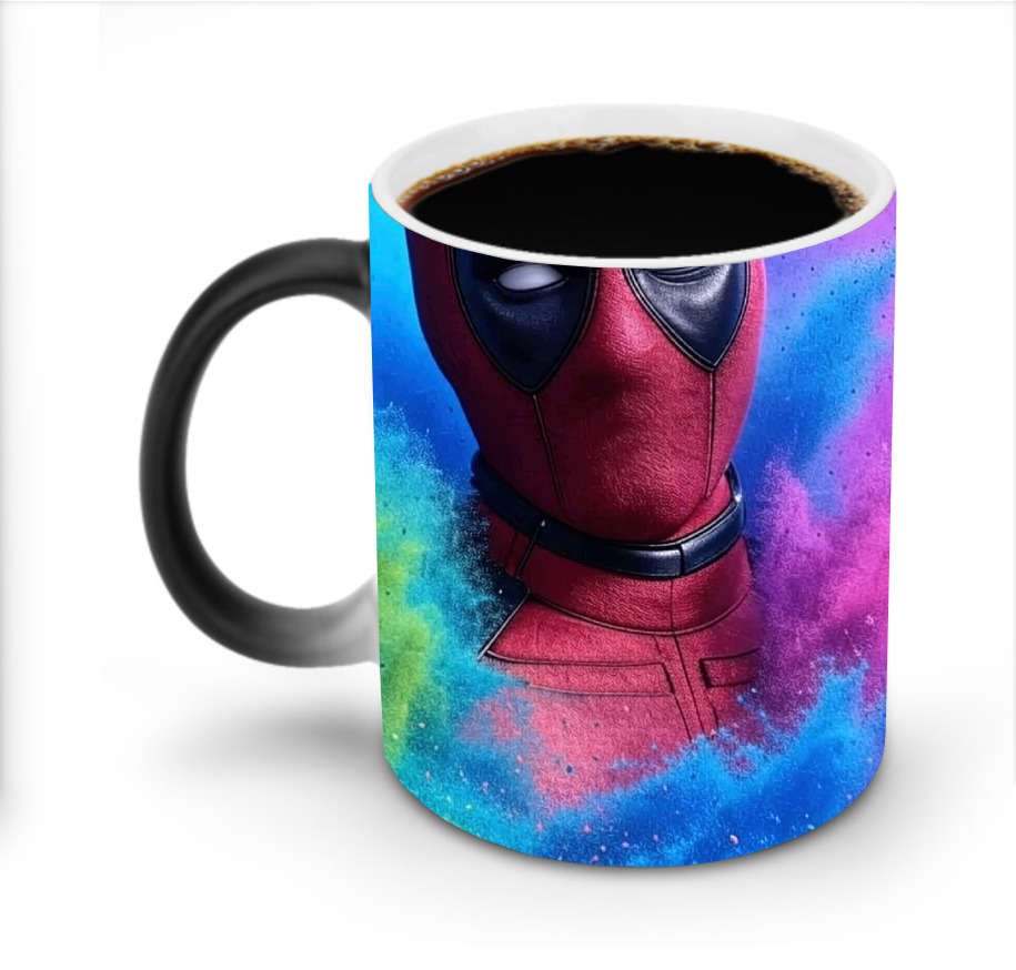 （画像用） Deadpool デッドプール 温度変色マグカップ