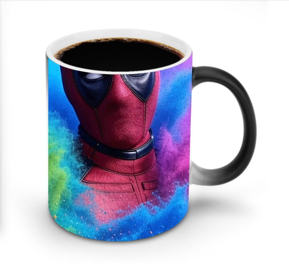 （画像用） Deadpool デッドプール 温度変色マグカップ