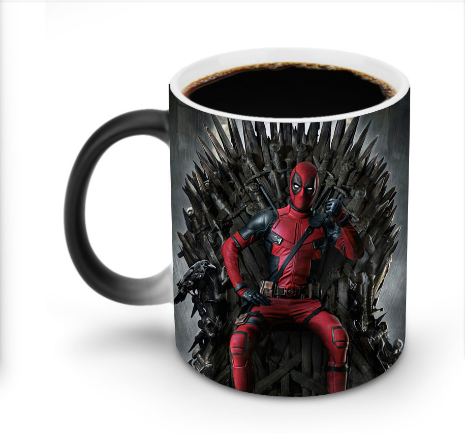 （画像用） Deadpool デッドプール 温度変色マグカップ