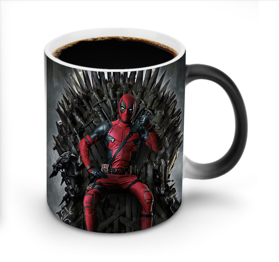 （画像用） Deadpool デッドプール 温度変色マグカップ