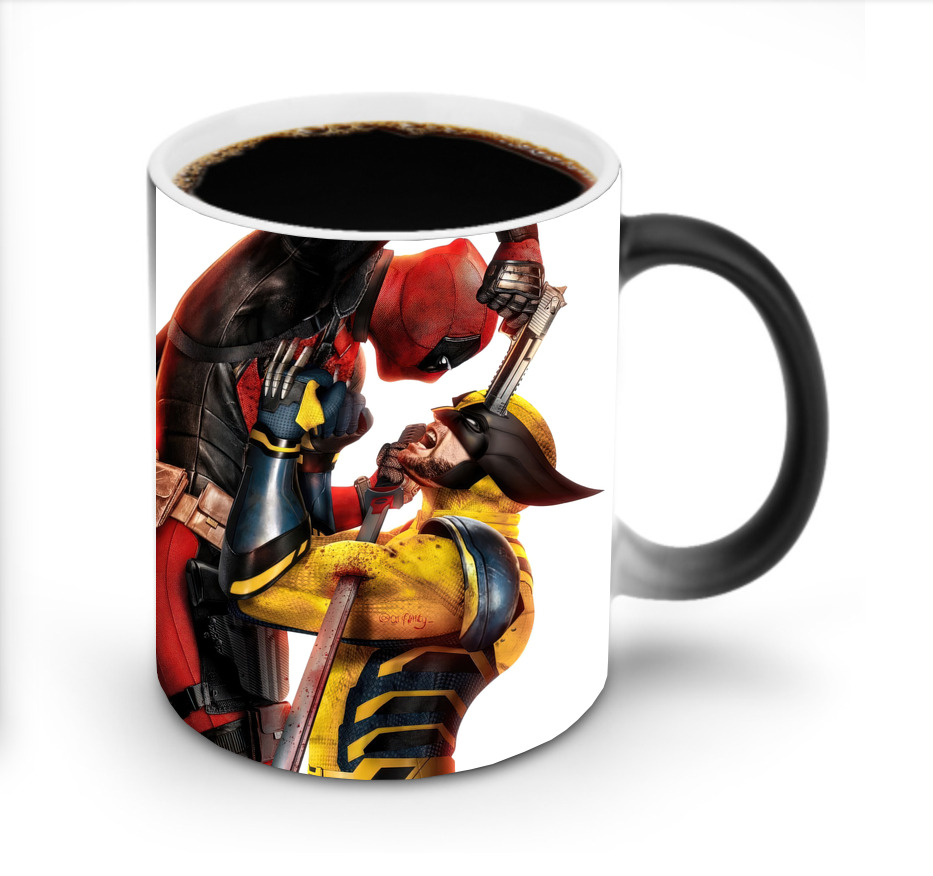 （画像用） Deadpool デッドプール 温度変色マグカップ