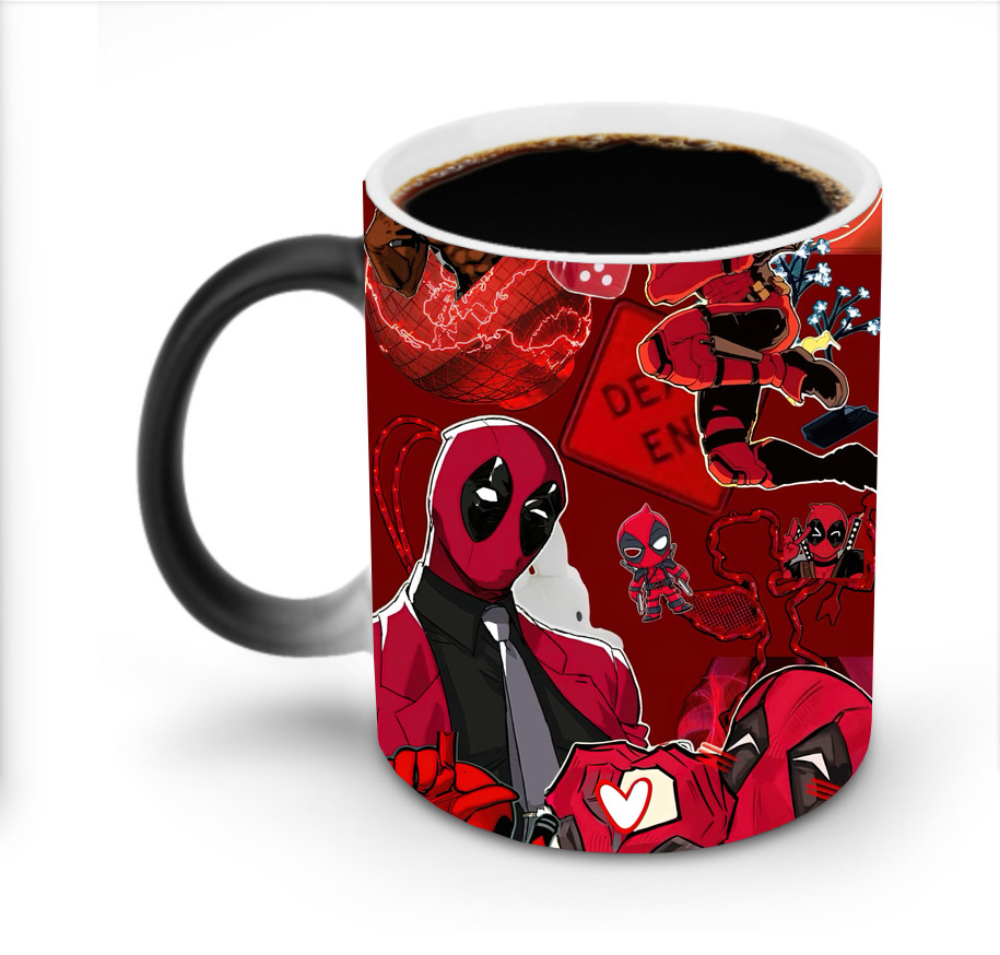 （画像用） Deadpool デッドプール 温度変色マグカップ