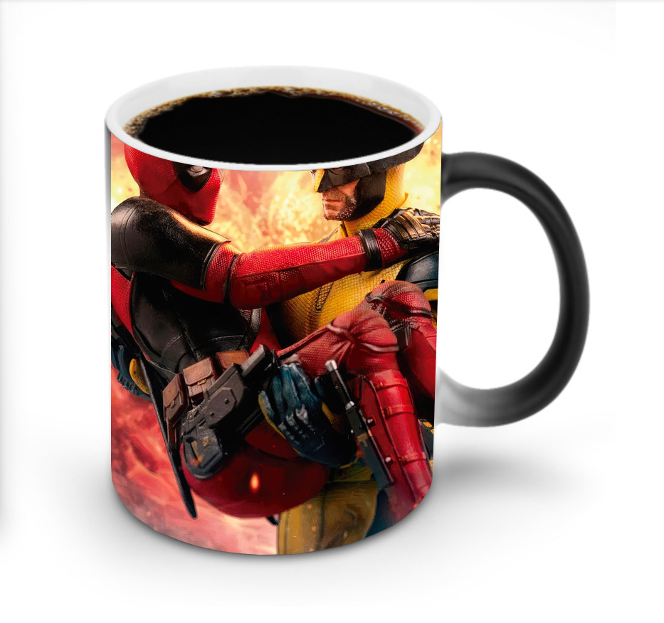 （画像用） Deadpool デッドプール 温度変色マグカップ