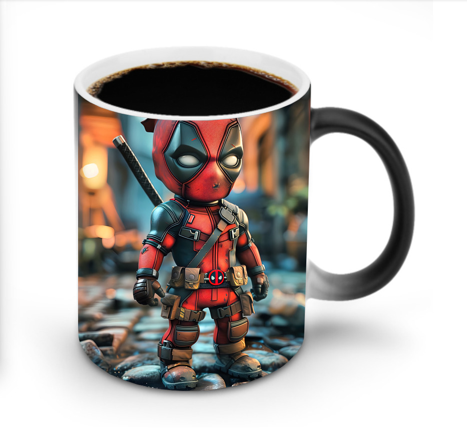 （画像用） Deadpool デッドプール 温度変色マグカップ