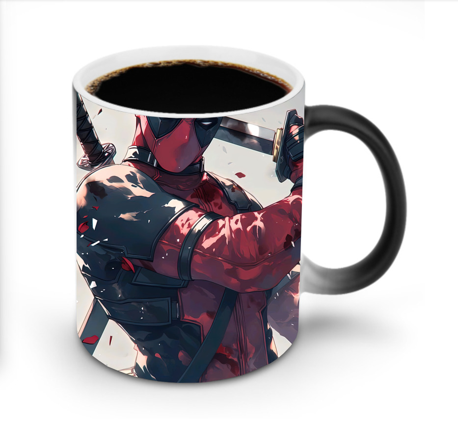（画像用） Deadpool デッドプール 温度変色マグカップ