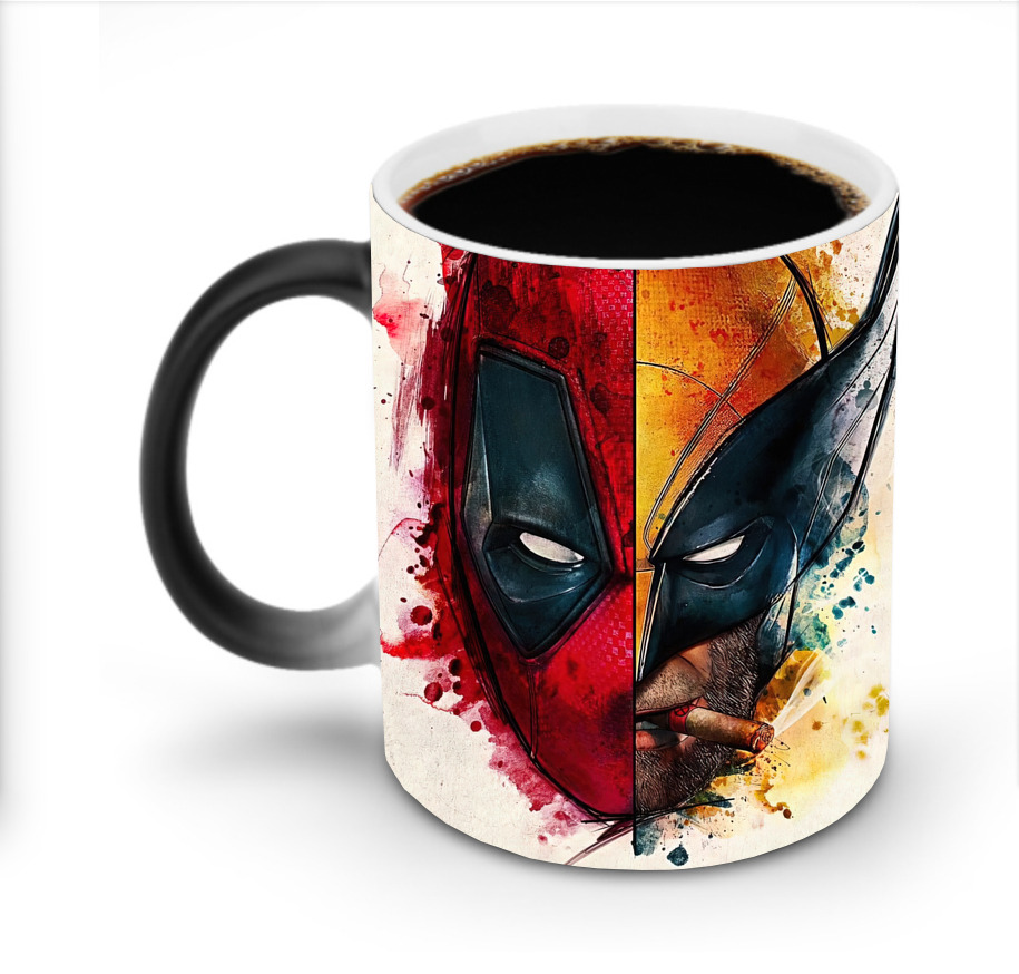 （画像用） Deadpool デッドプール 温度変色マグカップ