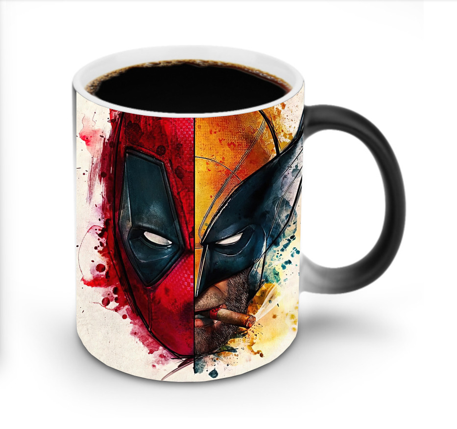 （画像用） Deadpool デッドプール 温度変色マグカップ