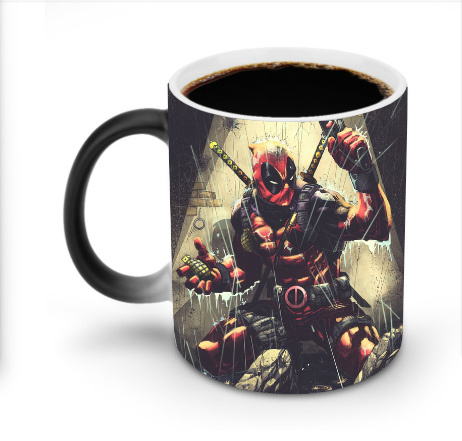 （画像用） Deadpool デッドプール 温度変色マグカップ