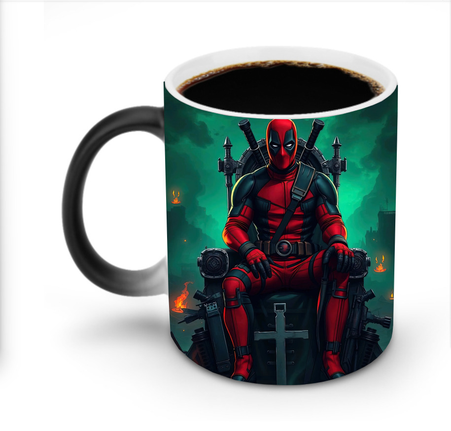 （画像用） Deadpool デッドプール 温度変色マグカップ