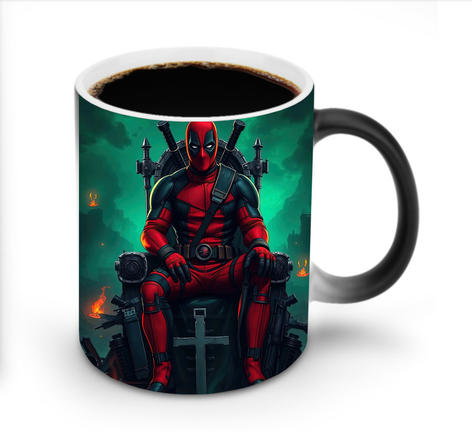 （画像用） Deadpool デッドプール 温度変色マグカップ