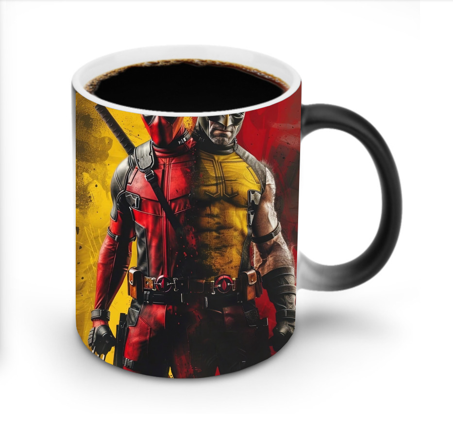 （画像用） Deadpool デッドプール 温度変色マグカップ