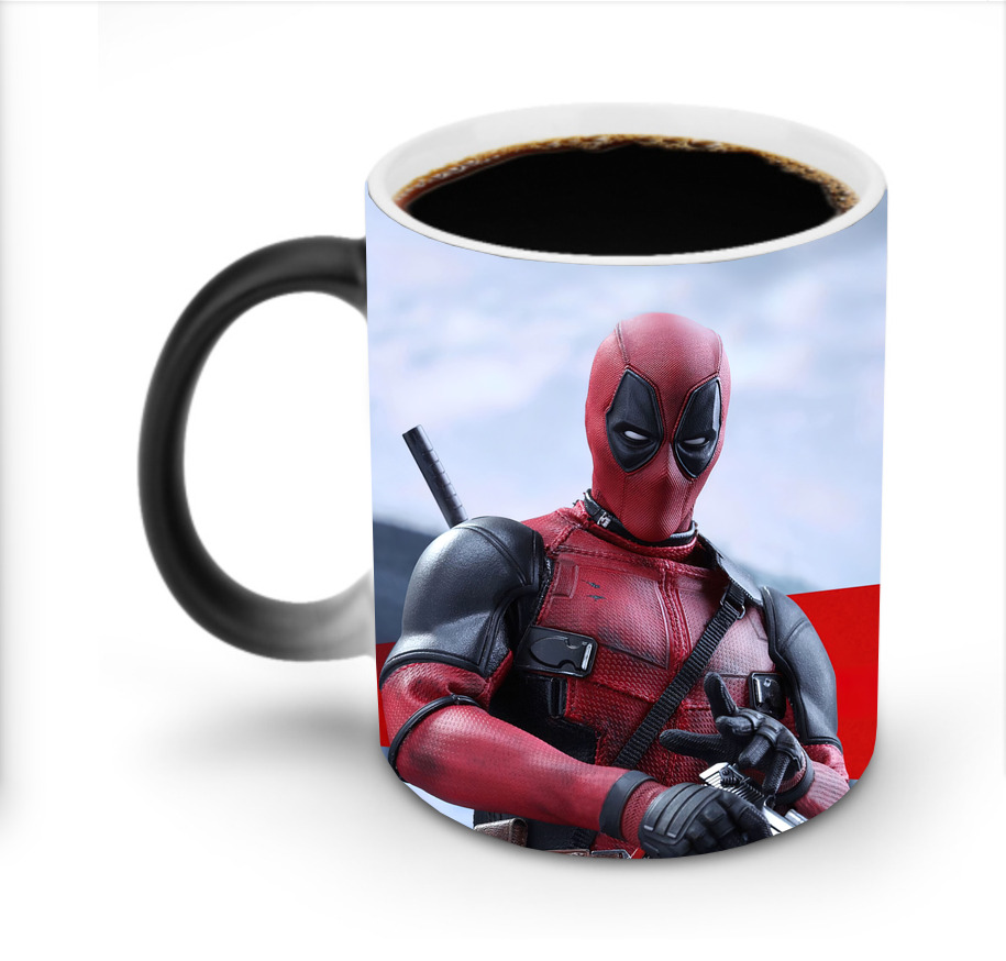 （画像用） Deadpool デッドプール 温度変色マグカップ