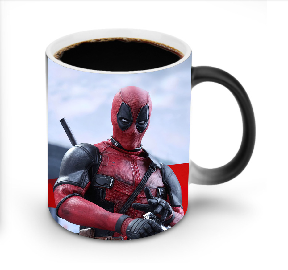 （画像用） Deadpool デッドプール 温度変色マグカップ