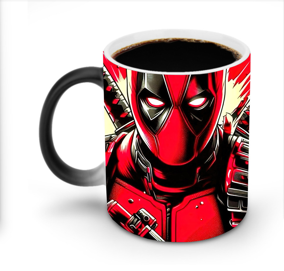 （画像用） Deadpool デッドプール 温度変色マグカップ