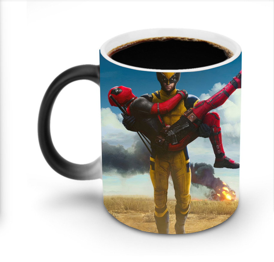（画像用） Deadpool デッドプール 温度変色マグカップ