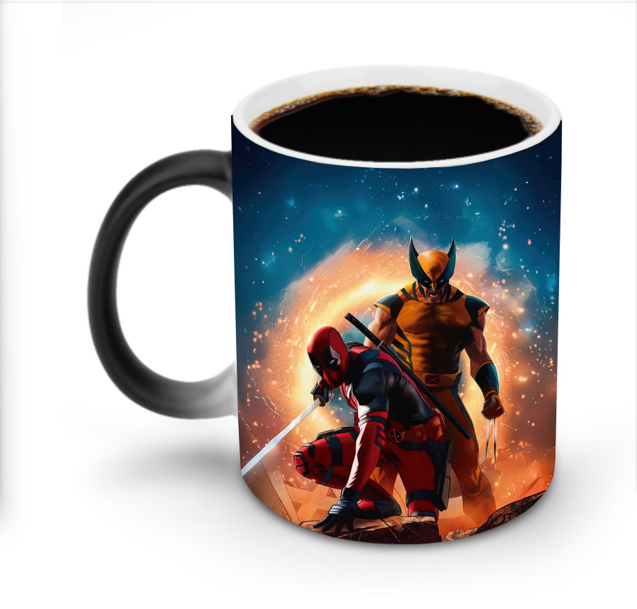 （画像用） Deadpool デッドプール 温度変色マグカップ