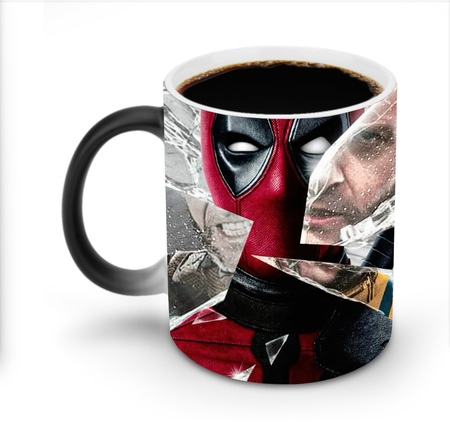 （画像用） Deadpool デッドプール 温度変色マグカップ